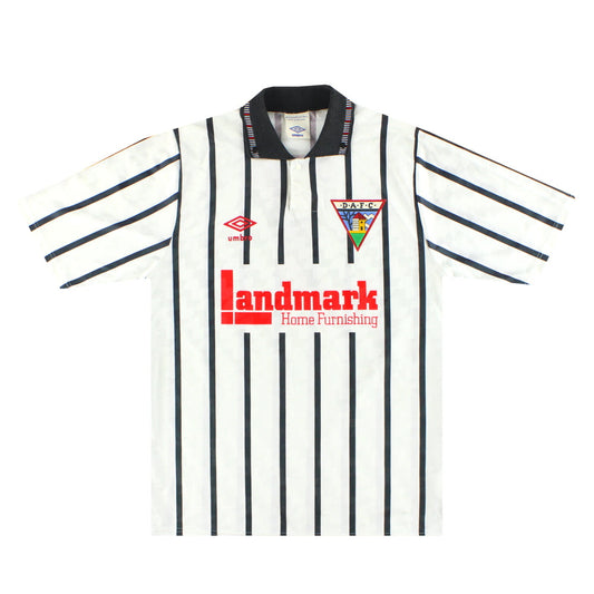 1990-92 Dunfermline Umbro Home Shirt #7 S