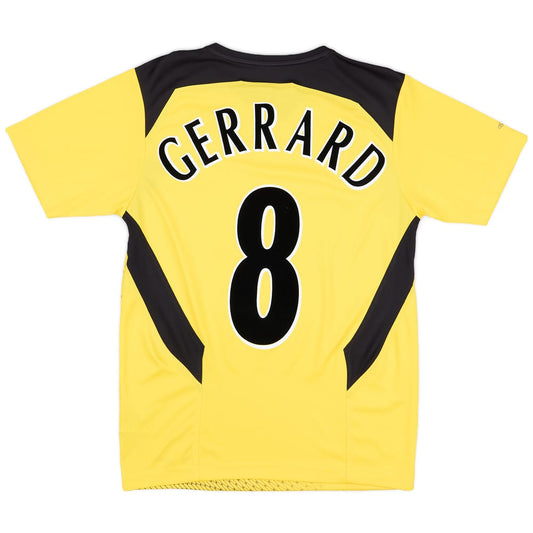 Liverpool 2004-05 Away Shirt Gerrard 8 XL