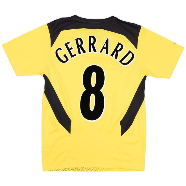 Liverpool 2004-05 Away Shirt Gerrard 8 XL