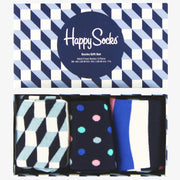 Caja de regalo Happy Socks de 3 pares Classic *A ESTRENAR*