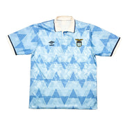 1989/91 Lazio #3 Camiseta Local (L) Umbro