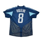 Camiseta de visitante 2004/05 de Argentina Riquelme #8 (L) Adidas