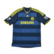 Camiseta de visitante del Chelsea Ballack #13 de la temporada 2009/10 *emitida para partido* (XL) Adidas