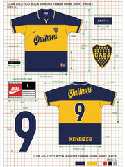 Diseño de uniforme icónico - Estampado Nike de Boca Juniors