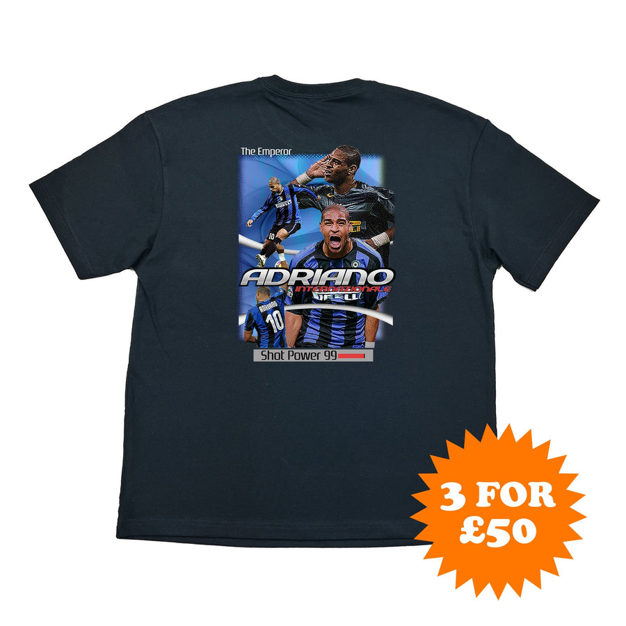 Camiseta Bootleg de Adriano del Inter de Milán