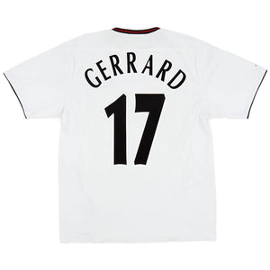Liverpool 2003-04 Away Shirt Gerrard 17 M