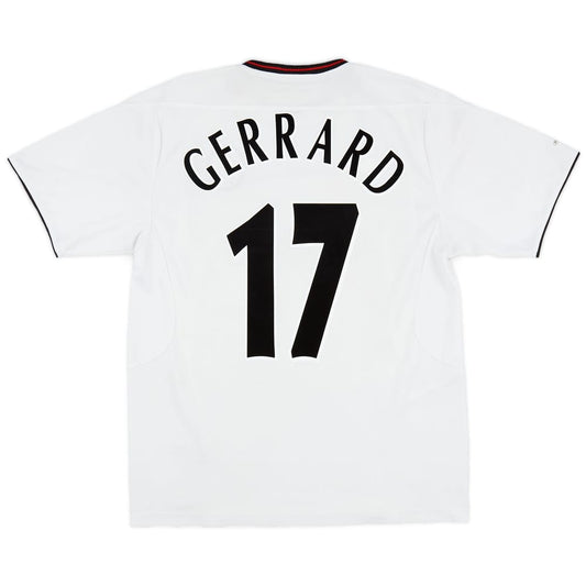Liverpool 2003-04 Away Shirt Gerrard 17 L