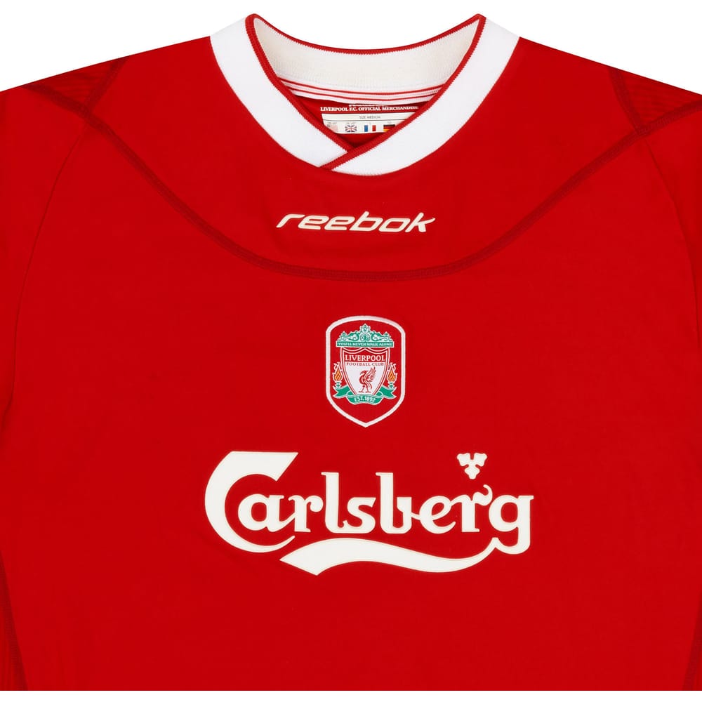 Liverpool 2002-04 Home Shirt Gerrard 17 L