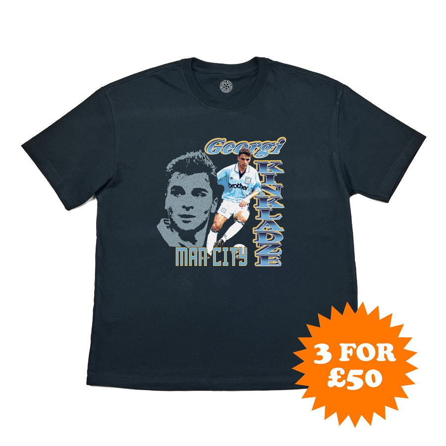 Man City Kinkladze Camiseta Pirata