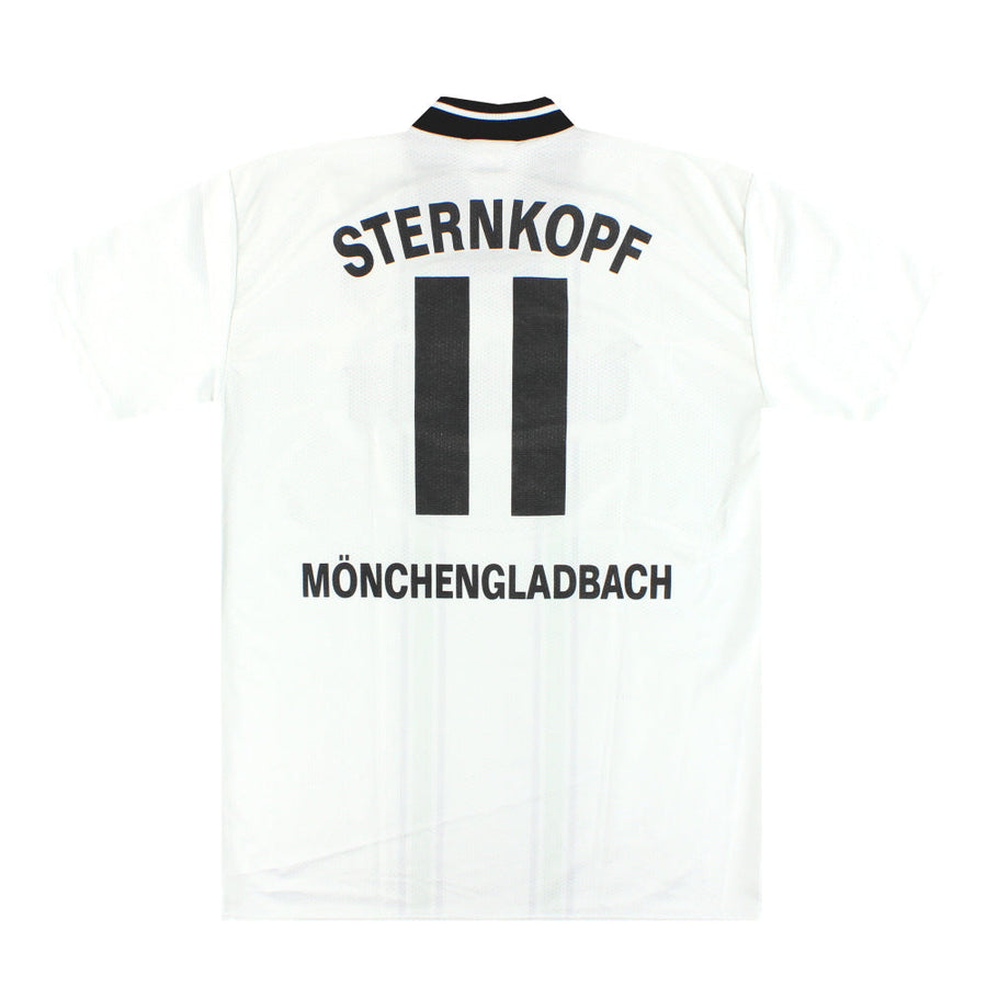 Camiseta de la primera equipación del Borussia Monchengladbach Reebok 1996-97 Sternkopf #11 XL
