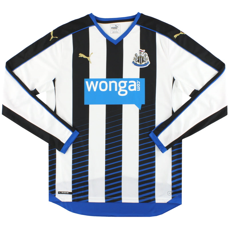 2015-16 Newcastle Puma Home Shirt L/S *Mint*