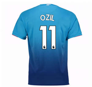 2017-2018 Arsenal Away Shirt (Ozil 11) - Kids_0