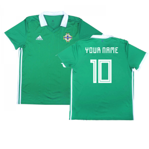 2017-2018 Northern Ireland Home Shirt ((Very Good) L) (Your Name)_0