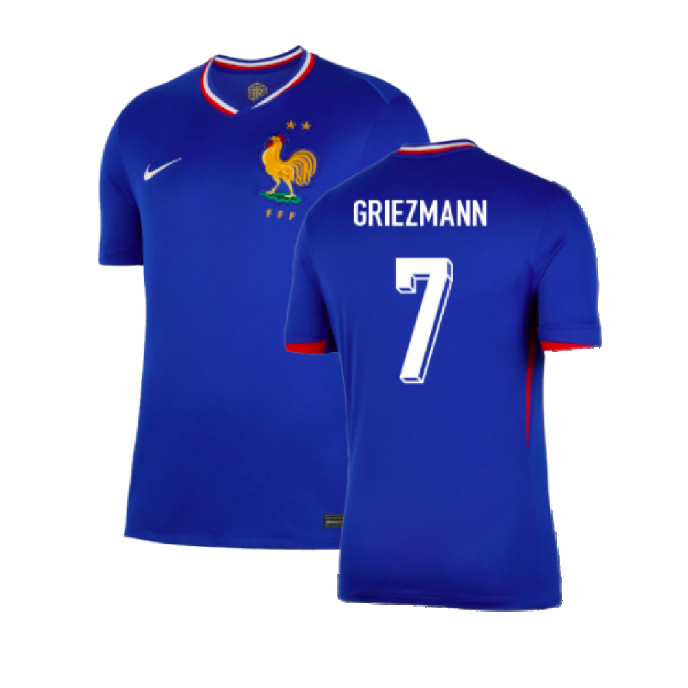 2024-2025 France Home Shirt (Griezmann 7)_0