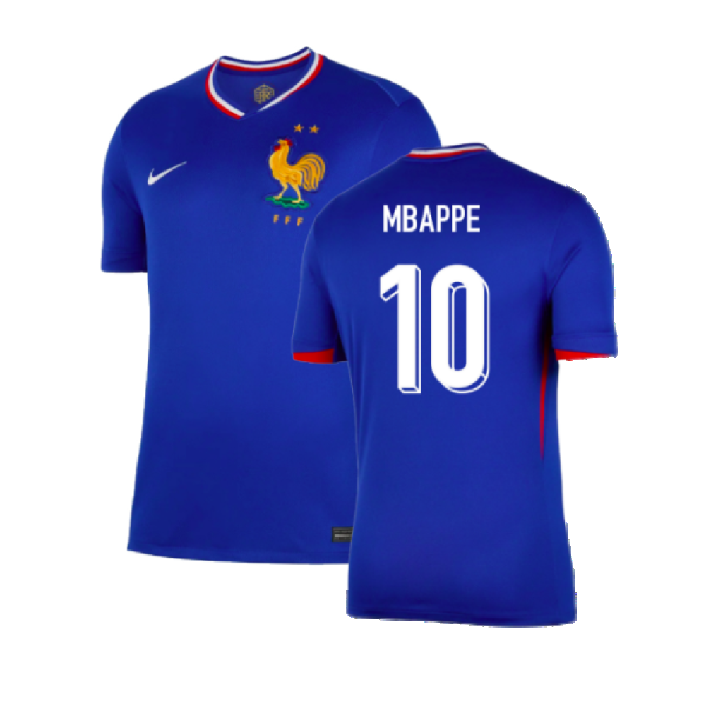 2024-2025 France Home Shirt (Mbappe 10)_0