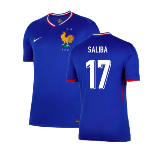 2024-2025 France Home Shirt (Saliba 17)_0