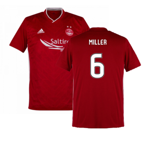 Aberdeen 2019-20 Home Shirt ((Mint) L) (Miller 6)_0