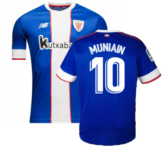 Athletic Bilbao 2017-18 Third Shirt ((Excellent) L) (MUNIAIN 10)_0