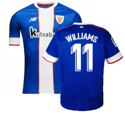 Athletic Bilbao 2017-18 Third Shirt ((Excellent) L) (Williams 11)_0