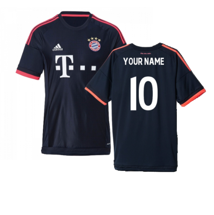 Bayern Munich 2015-16 Third Shirt ((Excellent) S) (Your Name)