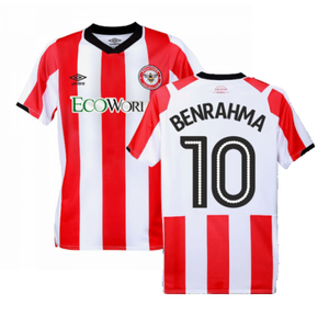 Brentford 2019-20 Home Shirt ((Excellent) 3XL) (Benrahma 10)_0