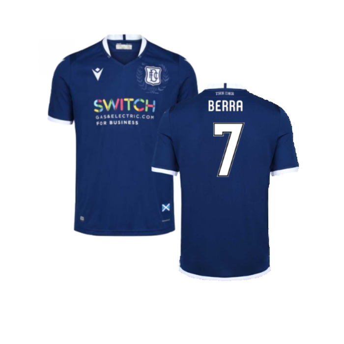 Dundee 2019-20 Home Shirt ((Excellent) XL) (Berra 7)