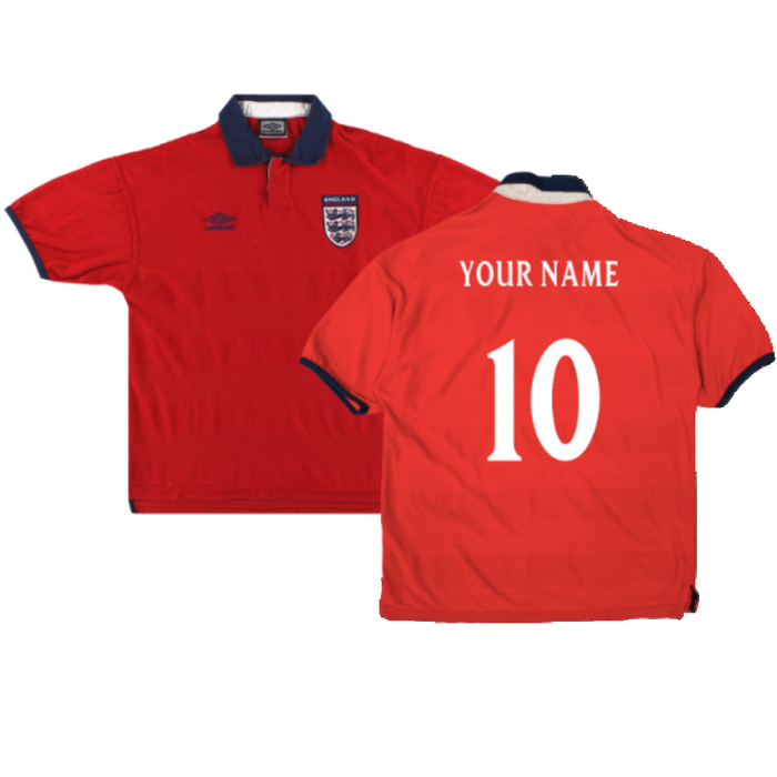 England 1999-01 Away Shirt (Very Good) (Your Name)