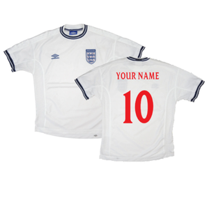 England 1999-01 Home Shirt (Youths) (Excellent) (Your Name)_0