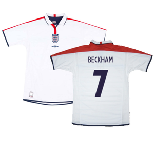 England 2003-05 Home Shirt (L) (Very Good) (BECKHAM 7)_0