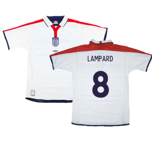 England 2003-05 Home Shirt (XXL) (Excellent) (LAMPARD 8)_0