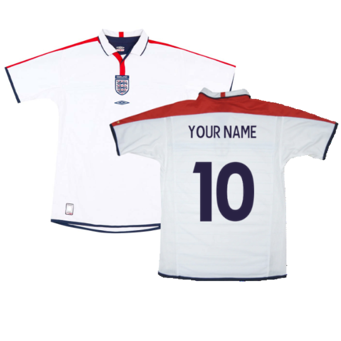 England 2003-05 Home (XL) (Very Good) (Your Name)