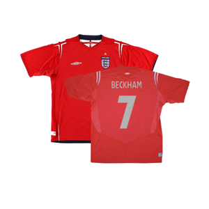 England 2004-06 Away Shirt (Excellent) (BECKHAM 7)_0