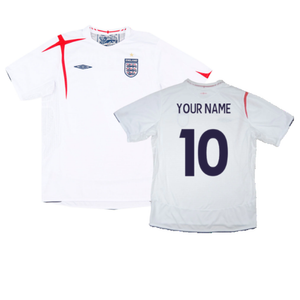 England 2005-07 Home Shirt (L) (Very Good) (Your Name)_0