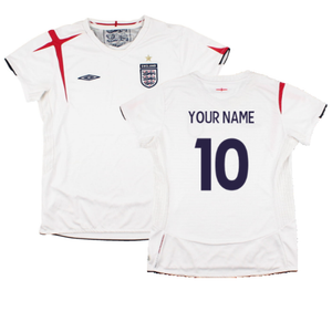 England 2005-07 Home Shirt (Womens 12) (Good) (Your Name)_0