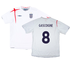 England 2005-07 Home (XL) (Very Good) (GASCOIGNE 8)_0