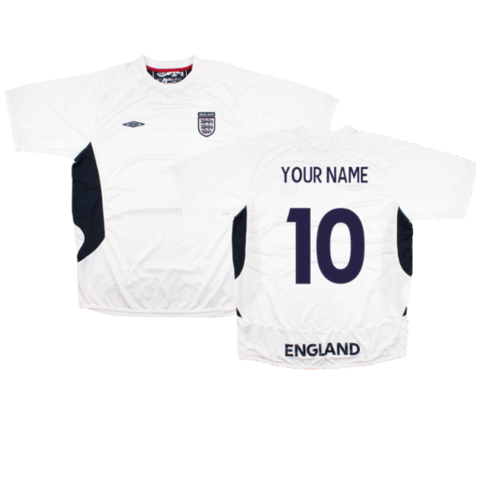 England 2005-07 Umbro Training Shirt (L) (Mint) (Your Name)