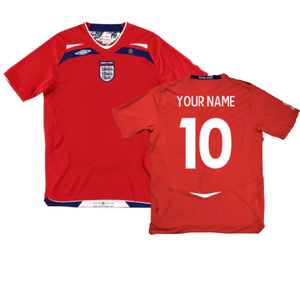 England 2008-10 Away Shirt (Excellent) (Your Name)_0