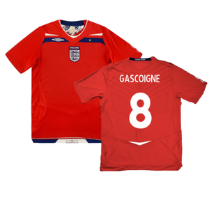 England 2008-10 Away Shirt ((Good) L) (GASCOIGNE 8)_0