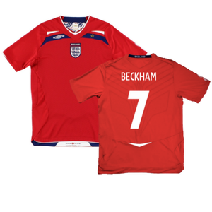 England 2008-10 Away Shirt (L) (Mint) (BECKHAM 7)_0