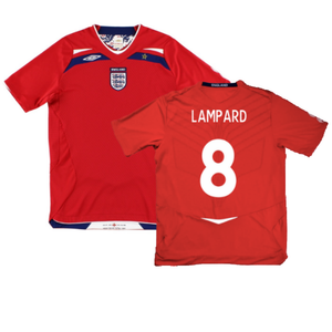 England 2008-10 Away Shirt (M) (Excellent) (LAMPARD 8)_0