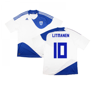 Finland 2010-11 Home Shirt ((Excellent) XL) (LITMANEN 10)_0