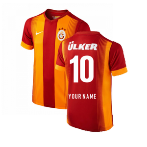 Galatasaray 2014-15 Home Shirt ((Excellent) S) (Your Name)_0