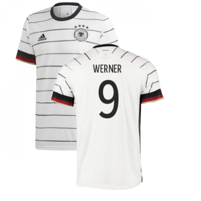Germany 2020-21 Home Shirt ((Mint) S) (WERNER 9)