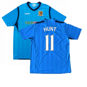 Hull City 2009-10 Away Shirt ((Excellent) S) (Hunt 11)_0