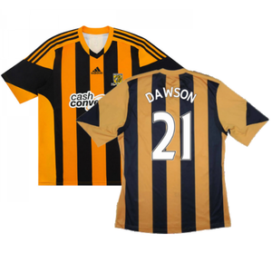 Hull City 2013-14 Home Shirt ((Excellent) S) (Dawson 21)_0