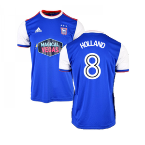 Ipswich Town 2018-19 Home Shirt ((Excellent) XXL) (Holland 8)_0