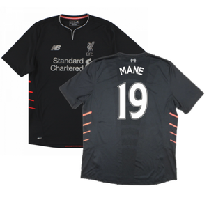 Liverpool 2016-17 Away Shirt ((Excellent) XXL) (Mane 19)_0