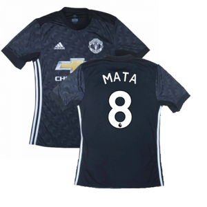 Manchester United 2017-18 Away Shirt ((Excellent) L) (Mata 8)_0