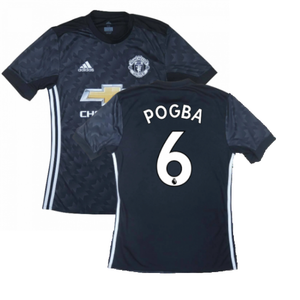 Manchester United 2017-18 Away Shirt ((Excellent) L) (Pogba 6)_0