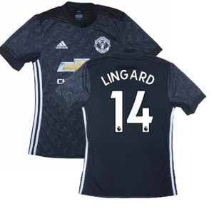 Manchester United 2017-18 Away Shirt ((Very Good) L) (Lingard 14)_0